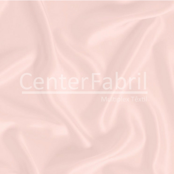 Tecido Cetim Gloss Toque de Seda Spandex  Nuvem Rosa Larg 145cm 97%Poliester 3%Elastano 96gr/m2