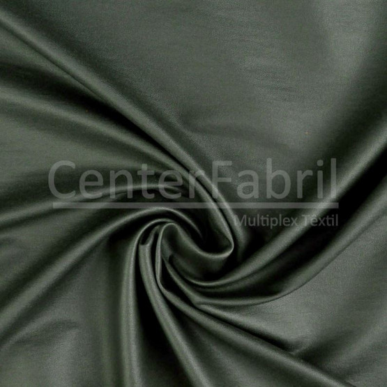 Tecido Bengaline Sintético PU Liso Verde Musgo Lg 147cm 70%Viscose 25%Poliamida 5%Elastano - no urdume