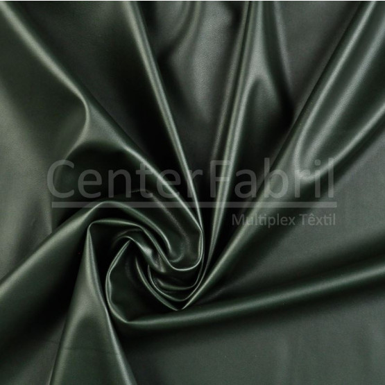 Sintético Ecológico Shiny Verde Largura 140cm 100%Poliester 235gr/m2. Conserv1-P/2-2/3-3/5-4/6-8