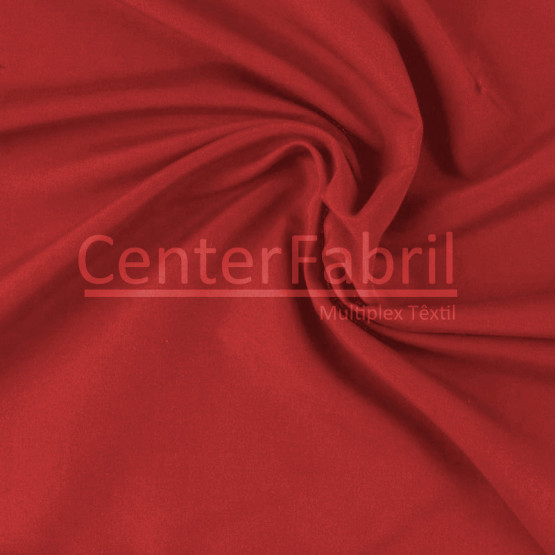 Tecido Microsurf Microfibra 160gr/ml Vermelho Larg 160cm 100%Poliester ref.1001cor38- Preço por metro