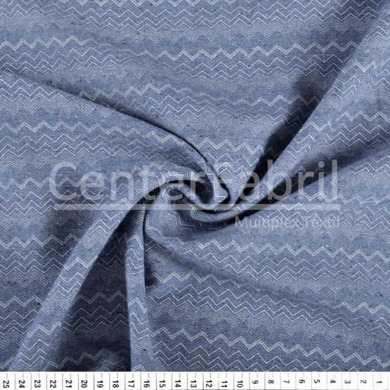 Tecido Reciclado Jacquard Jeans Maquinetado Largura 140cm 77%Algodão/23%Poliester. Conserv 1-H/2-2/3-3/4-4/5-2/6-1