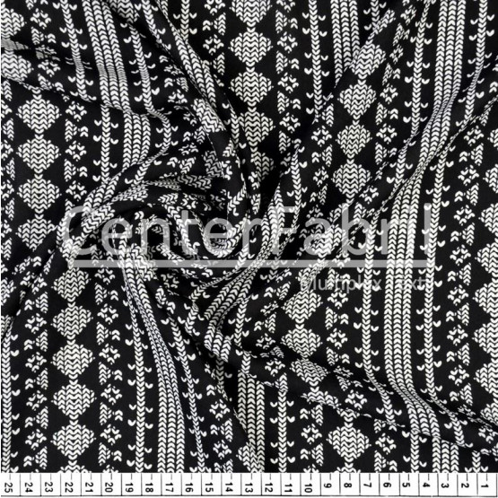 Tecido Crepe Georgete Estampado Largura 147cm 100%Poliester