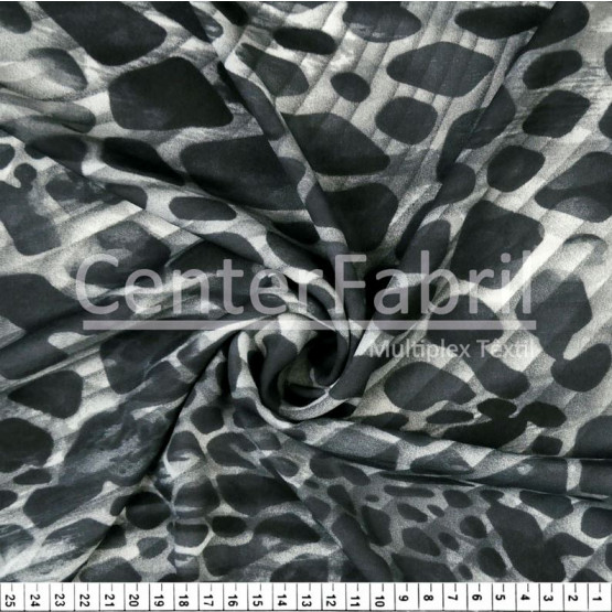 Tecido Crepe Georgete Estampado Largura 147cm 100%Poliester