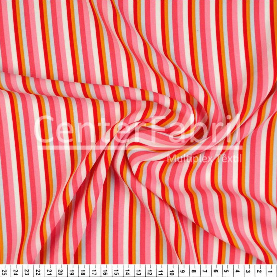 Tecido Crepe Georgete Estampado Largura 147cm 100%Poliester
