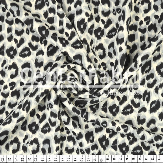 Tecido Crepe Georgete Estampado Largura 147cm 100%Poliester