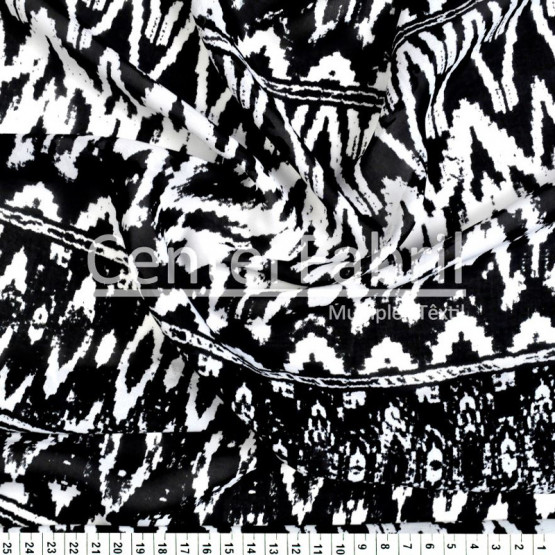 Tecido Chiffon Estampado Larg 147cm 100%Poliester