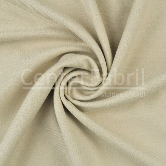 Tecido Flanela Lisa Areia Sarjada Top  Lg,160cm-100%Algodão