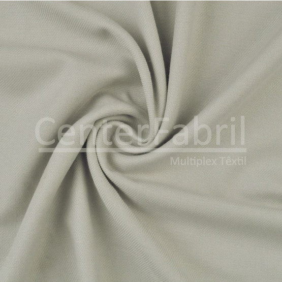 Tecido Flanela Lisa Cinza CL Sarjada Top Larg.160cm 100%Algodão