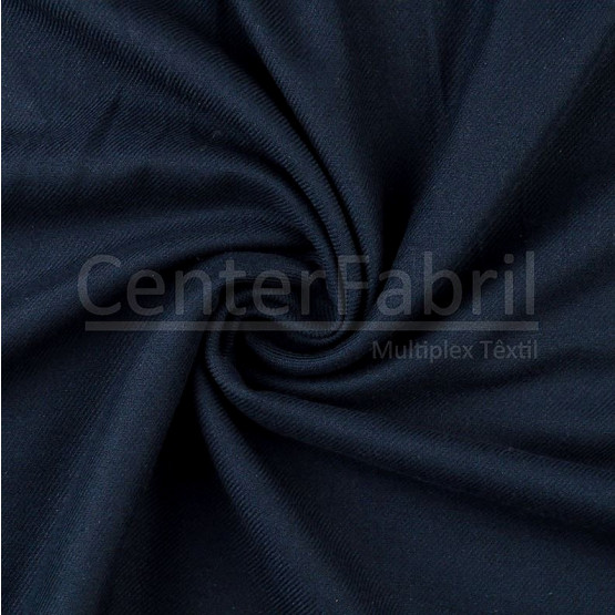 Tecido Flanela Lisa Azul Marinho Sarjada Top Larg.160cm 100%Algodão