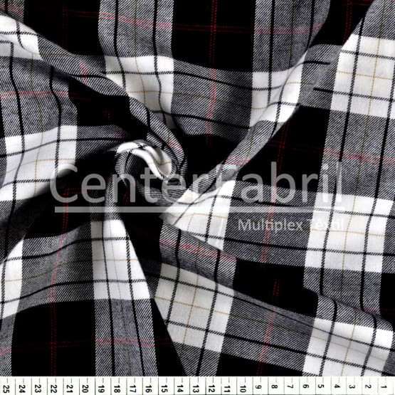 Tecido Flanela Xadrez Julita Renaux Larg 150cm 100%Algodão 165gr/m2 Conserv 1-D/2-2/3-2/5-2/6-8