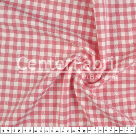 Tecido Flanela Xadrez  Larg 147cm 100%Algodão