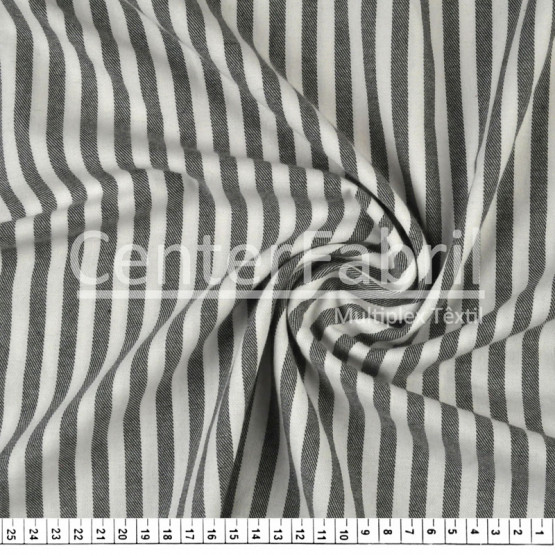 Tecido Flanela Listrada -hud Larg 150cm 100%Algodão