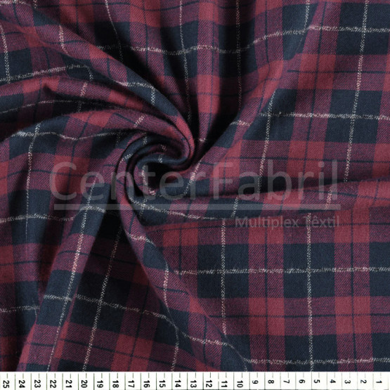 Tecido Flanela Xadrez Kent Renaux Larg 150cm 100%Algodão 180gr/m2 Conserv 1-D/2-2/3-2/5-2/6-8