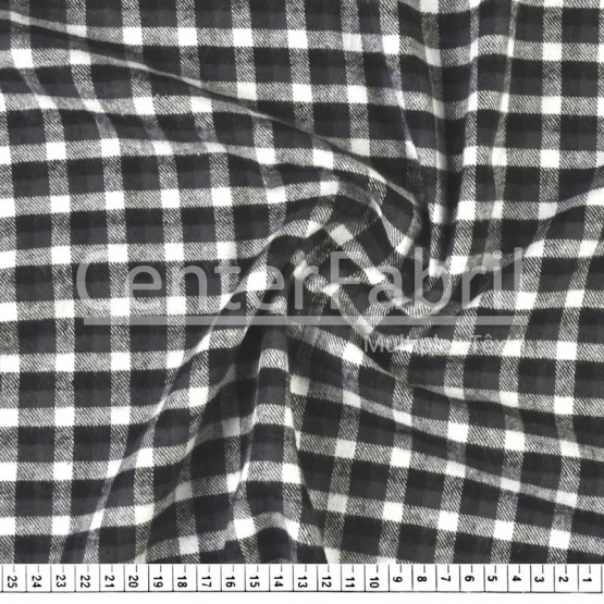 FLANELA XADREZ IMP MANCHESTER LG.147CM 100%ALGODÃO ref.6402