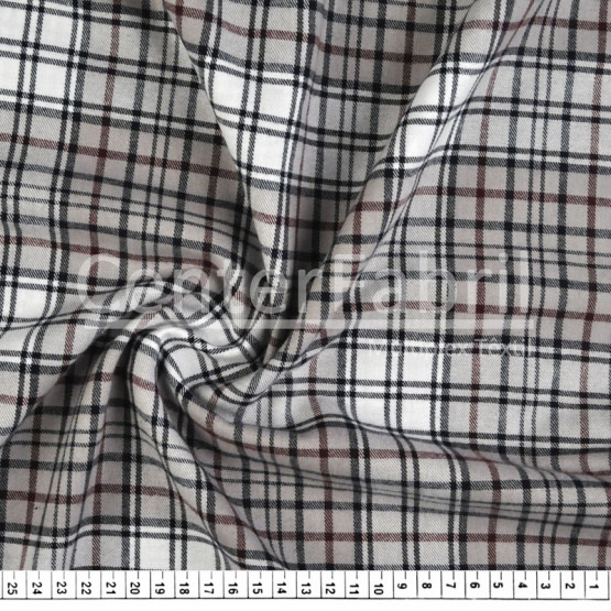 FLANELA XADREZ FIO TINTO 100%ALGODÃO LG.147CM htdf