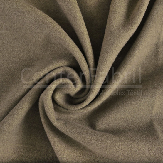 Tecido Lã Pelo de Camelo Lisa Bege Outono Largura 147cm 92%Poliester 8%Viscose 377gr/m2. Conserv 1-I/2-2/3-2/5-3/6-2/6-3