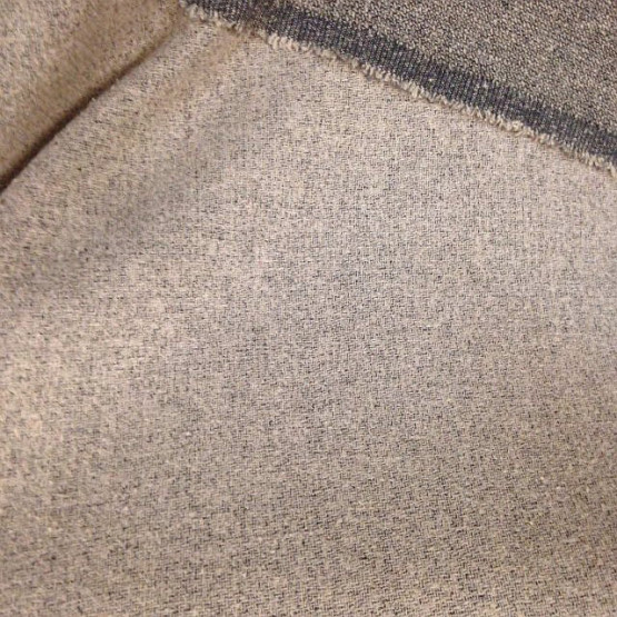 Tecido Lã Tweed Bege importado Larg 150cm 53%Lã 47%Seda. Conserv 1-P/2-2/3-3/5-4/6-2