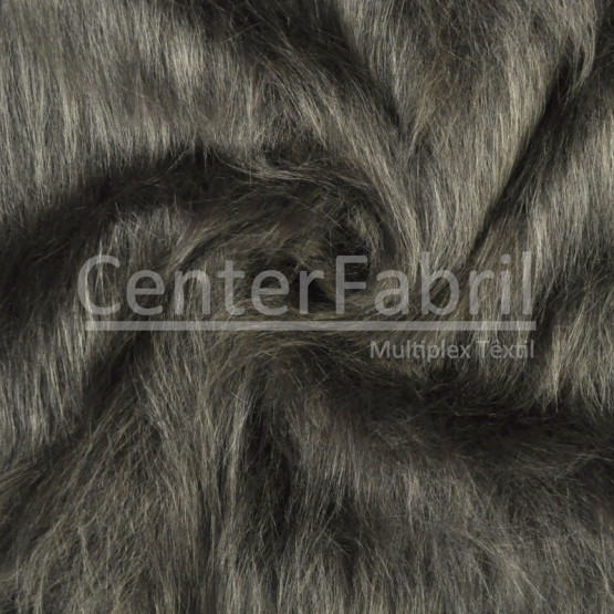 TECIDO PELUCIA PELO LONGO PELICANCRYL 95MM MALTE XMacio L1,55 BS100%Poliester SUP100%Acrilico - 400gr/m²