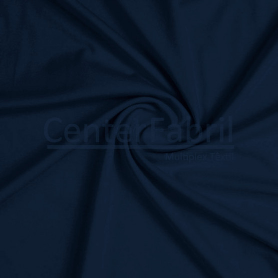 Meia Malha Azul Marinho Fio Pentado 30/1 Tubular Larg.90cm - Preço por metro - 165gr/M²