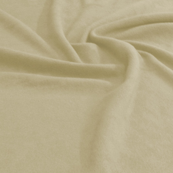 Tecido Soft Fleece Liso Areia Larg 1,60mt 100% Poliester - Preço por metro