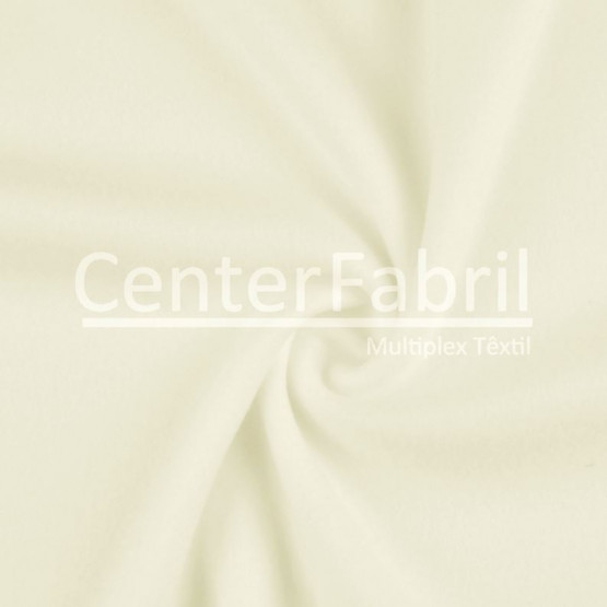 Tecido Soft  Liso Off White Larg 1,60mt 100%Poliester 225gr/m2 - Preço por metro.promo de $27,90 por