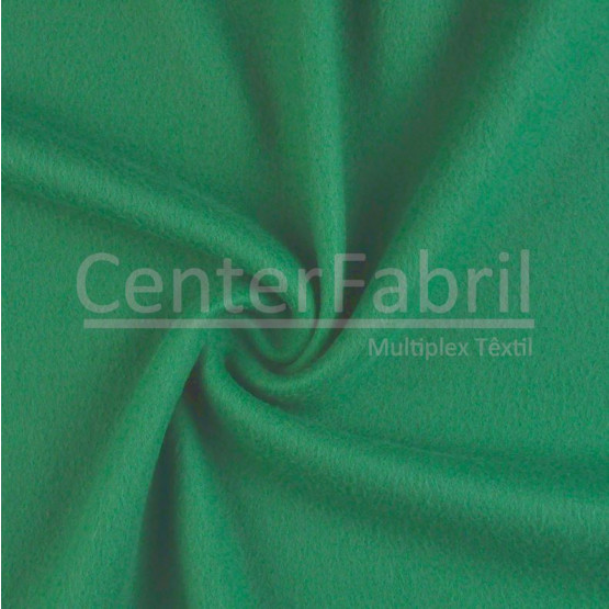 Tecido Soft  Liso Verde Bandeira Méd.Larg 1,60mt 100%Poliester 225gr/m2 - Preço por metro.promo de $27,90 por