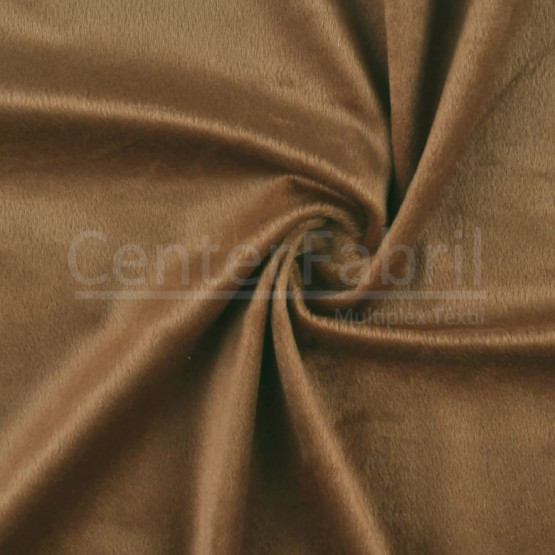 Tecido Pelúcia Velboa Marrom Largura 140cm 100%Poliester 185gr/m2. Conserv1-H/2-2/3-3/4-3/5-4/6-2