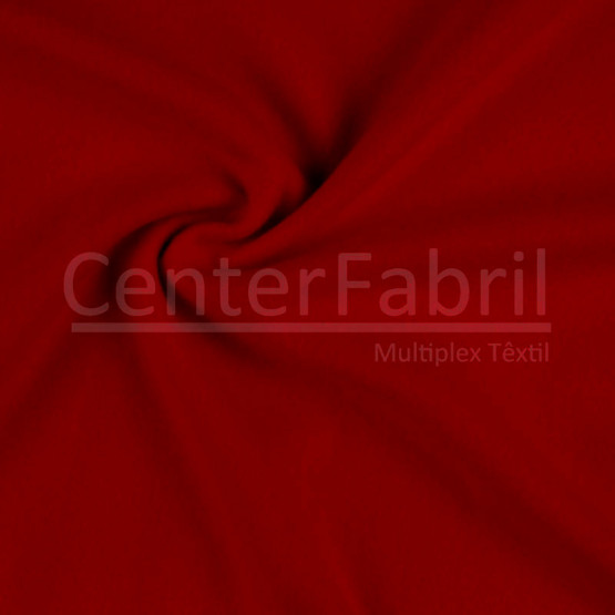 Tecido Moleton Flanelado Vermelho Larg 180cm 70%Algodão 30%Poliéster 300gr/m2 * Preço por Metro.Conserv1-J/2-2/3-3/5-3/6-8