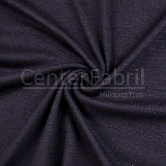 Malha Punho - Ribana Tubular Roxo Largura 70cm 98%Algodão 2%Elastano Preço por Metro