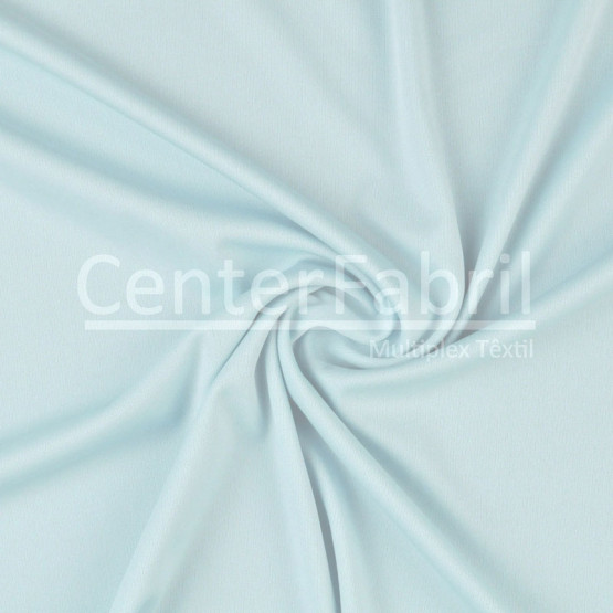 Malha Helanca Light Azul Claro Larg.160cm 100% Poliester - Preço por metro. Conserv1-I/2-2/3-3/4-3/6-1