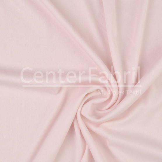 Malha Helanca Light Rosa Bebê Larg.160cm 100% Poliester - Preço por metro. Conserv1-I/2-2/3-3/4-3/6-1