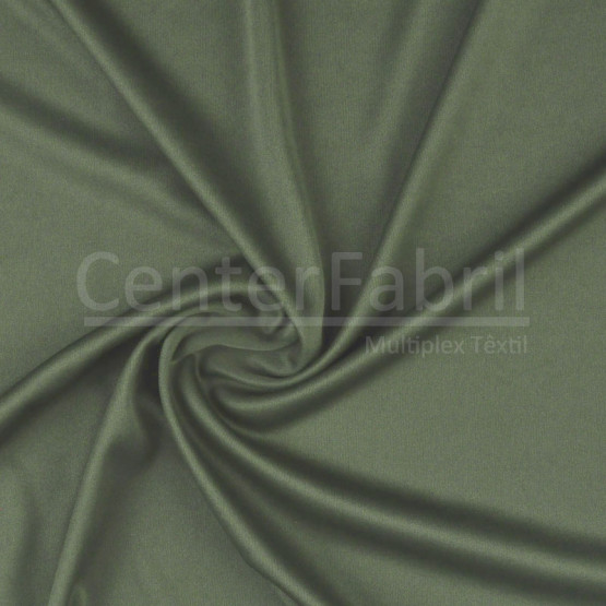 Malha Helanca Light Verde Musgo Larg.160cm 100% Poliester - Preço por metro. Conserv1-I/2-2/3-3/4-3/6-1