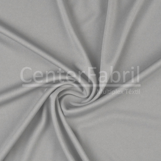 Malha Helanca Light Cinza Médio Larg.160cm 100% Poliester - Preço por metro. Conserv1-I/2-2/3-3/4-3/6-1
