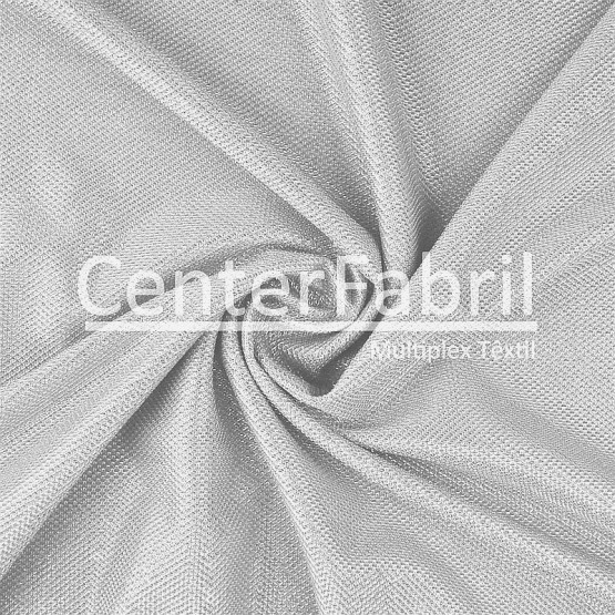 Tecido Malha Lurex Sunshine Bonded Branco Larg.147cm 96%Poliéster 4%Elastano 192Gr/m² - Preço por metro - Conserv 1-M/2-2/3-3/4-5/5-3/6-1/6-3