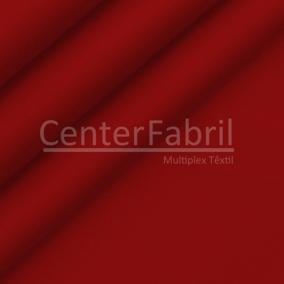 Tecido Malha Cotton Tubular Vermelho Larg.90cm 90%Algodão 10%Elastano Preço por Metro