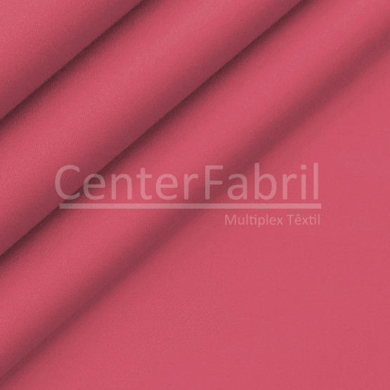 Tecido Malha Cotton Tubular Rosa Coral Larg.90cm 90%Algodão 10%Elastano Preço por Metro