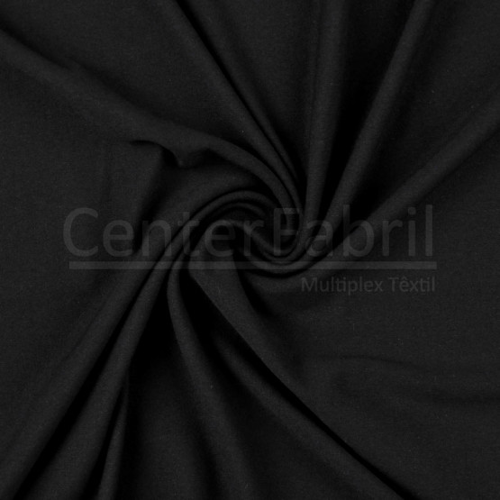 Malha Viscolycra com elastano Lisa Preto Larg 160cm 94%Viscose 6%Elastano * Preço por metro.Conserv1-J/2-2/3-3/5-3/4-5/6-5/6-8
