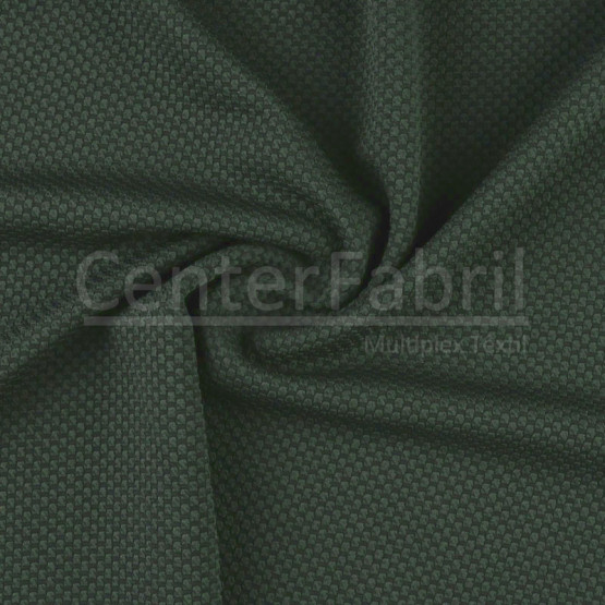 Malha Piquet Viena Verde Musgo Largura 150cm 97%Poliester.3%Elastano -326gr/m2- preço por metro