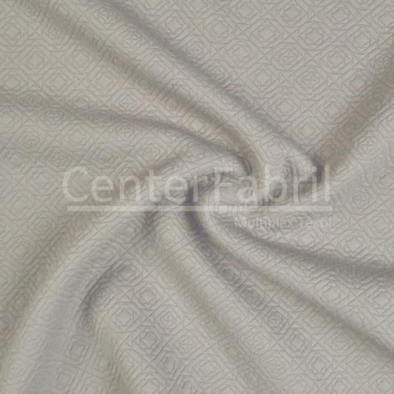 Tecido Malha Jacquard Matelassê Cinza/Steel Gray Larg 150cm 96%Poliester 4%Elastano* Preço por metro.Conserv1-N/2-2/3-3/5-3/6-1