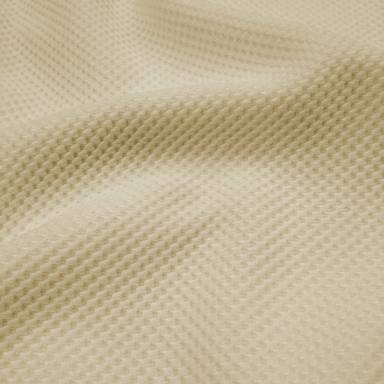 Malha Piquet Gold Beige Largura 147cm 96%Poliester.4%Elastano cor 15837 -  Preço por metro