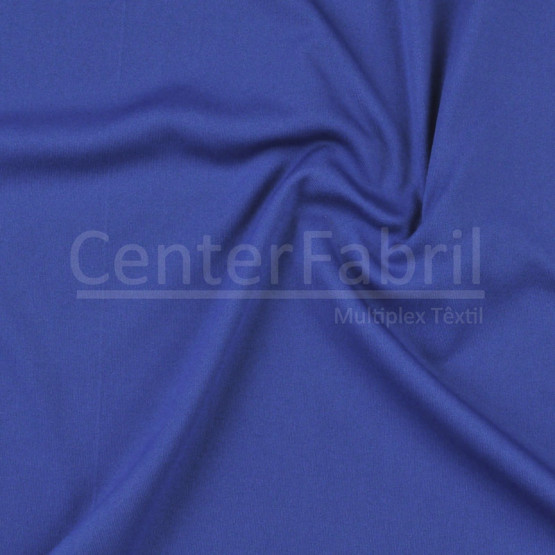 Malha Helanca Escolar Azul Royal 85cm Tubular/170cm Aberto 100%Poliamida -Preço Por Metro