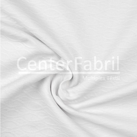 Tecido Piquet para Colcha Paris Branco Largura 2,50 mt 100%Algodão- des1015cor717