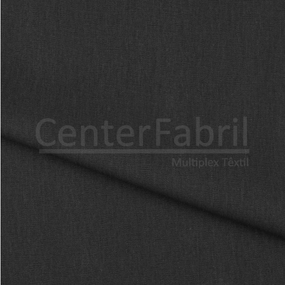 Tecido Lona Olimpo Preto Toque Macio Larg. 140cm 100%Algodão 387gr/m2.Conserv1-I/2-2/3-2/5-3/6-8