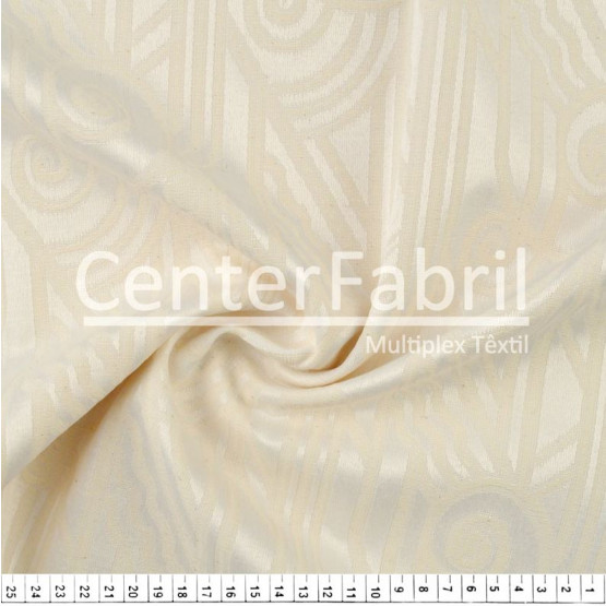 Tecido Lonita Leve Jacquard Cru Alaska Largura 148cm 60%Algodão 40%Poliester. Conserv1-J/2-2/3-3/4-3/5-2/6-8/6-4