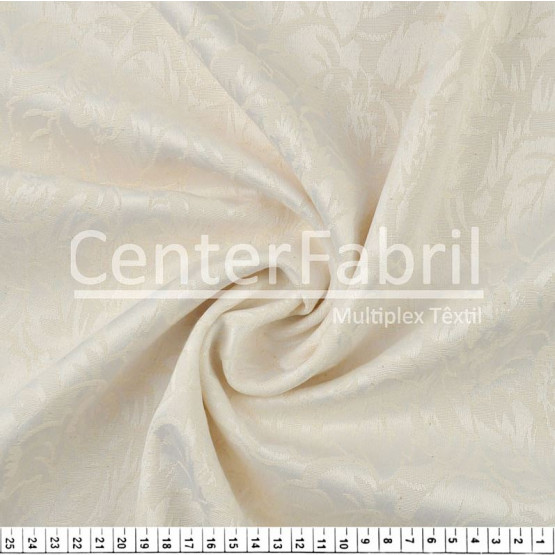 Tecido Lonita Leve Jacquard Cru Colorado Largura 148cm 60%Algodão 40%Poliester. Conserv1-J/2-2/3-3/4-3/5-2/6-8/6-4