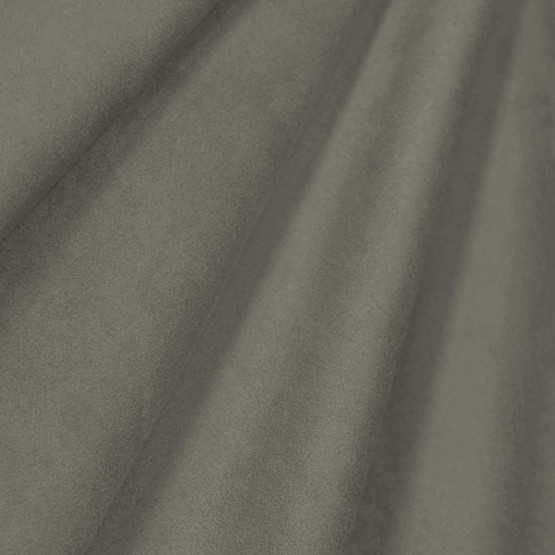 Tecido UltraSuede Liso Cinza Classic Decoração Larg146cm 100%Poliester - 240gr/m². Conserv1-P/2-2/3-3/5-3/6-1 