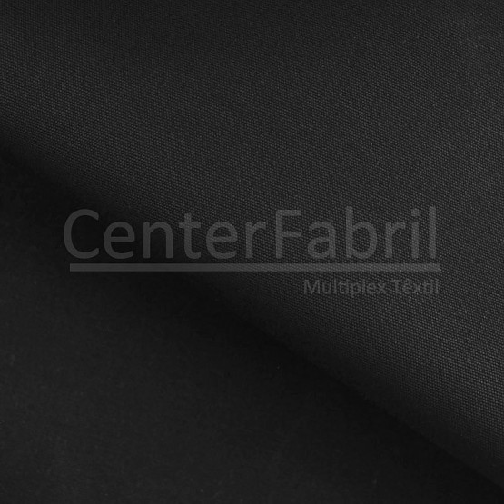 Lona 730 - Encerado -  Cor: Preto 100% Algodão Larg. 160cm  515gr/m2 Venda por metro Linear