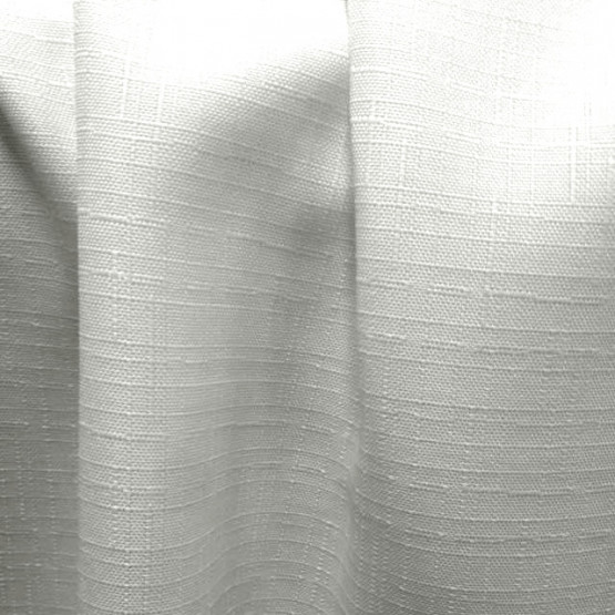 Tecido Flamê Dobby Off White p/ Cortina ou Toalha de Mesa Larg 300cm 100%Poliester - Preço por metro