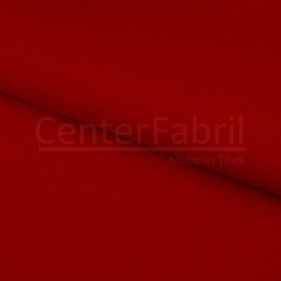 Tecido para Mesa de Bilhar 304 Vermelho Larg 2,25 mt  53%Acrílico/47%poliester