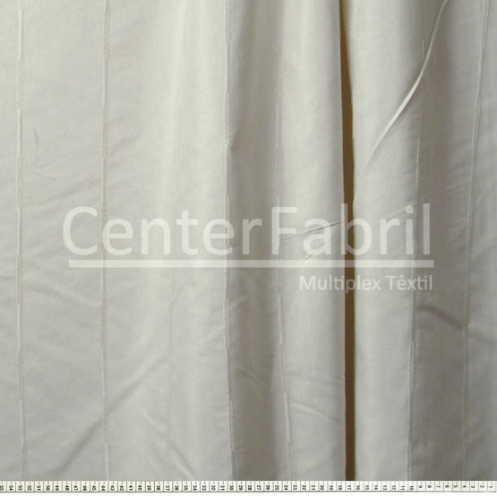 Tecido para Cortina Gorgurão Cordonê Cru Larg 2,90m 62%Algodão/38%Poliester ref6559cor6062